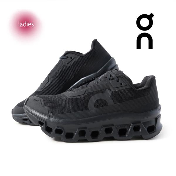 On オン クラウド モンスター ヴォイド スニーカー Cloudmonster Void BLACK ( ブラック 黒 レディース 3WF10491043 )
