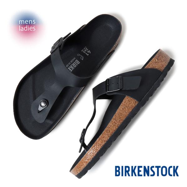 BIRKEN STOCK ビルケンシュトック ギゼ サンダル GIZEH BLACK REGULAR FIT ( ブラック 黒 トング レザー メンズ レディース 1029143 )