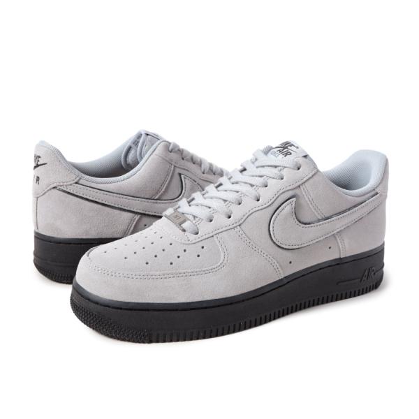 NIKE ナイキ エアフォース スニーカー AIR FORCE 1 ‘07 LV8 SMOKE GREY SUEDE ( AF1 グレー 灰色 メンズ HQ1966-001 )_9