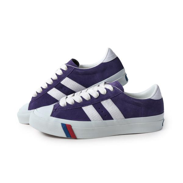 PRO-keds プロケッズ ロイヤルプラス スエード ロー スニーカー ROYAL PLUS SUEDE LO PURPLE ( 国内正規品 パープル 紫 メンズ PN1021PU )_1