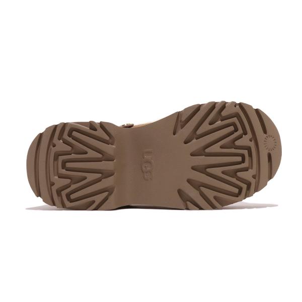 UGG アグ 厚底 スエード ミュール クロッグ ファー サンダル Esmee Clog CHESTNUT ニュー ハイツ エスミー ( ベージュ 茶色 レディース 1173331-CHE )_6