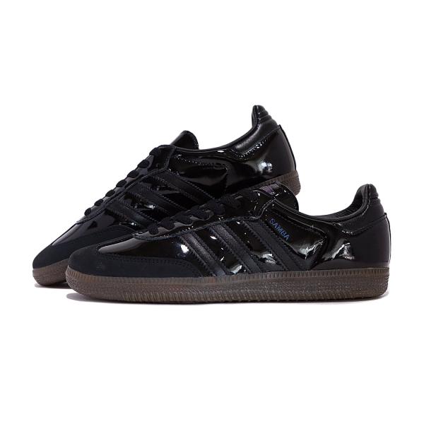 adidas アディダス サンバ SAMBA OG W ウィメンズ スニーカー BLACK/GUM ( ブラック 黒 パテント エナメル 光沢 ガムソール レディース JQ0959 )_1