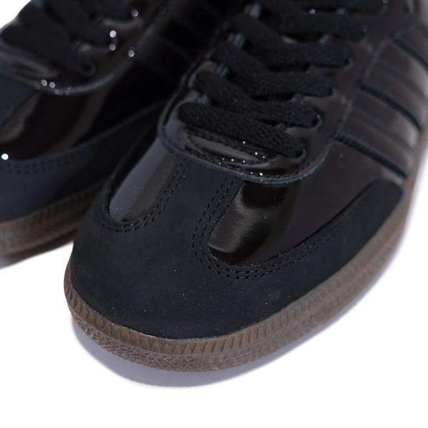 adidas アディダス サンバ SAMBA OG W ウィメンズ スニーカー BLACK/GUM ( ブラック 黒 パテント エナメル 光沢 ガムソール レディース JQ0959 )_3