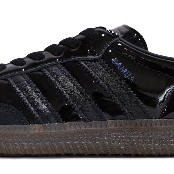 adidas アディダス サンバ SAMBA OG W ウィメンズ スニーカー BLACK/GUM ( ブラック 黒 パテント エナメル 光沢 ガムソール レディース JQ0959 )_6