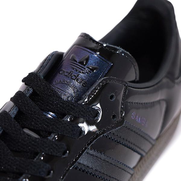 adidas アディダス サンバ SAMBA OG W ウィメンズ スニーカー BLACK/GUM ( ブラック 黒 パテント エナメル 光沢 ガムソール レディース JQ0959 )_7