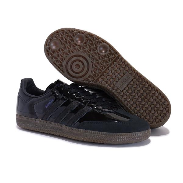 adidas アディダス サンバ SAMBA OG W ウィメンズ スニーカー BLACK/GUM ( ブラック 黒 パテント エナメル 光沢 ガムソール レディース JQ0959 )_8