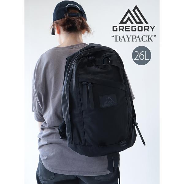 GREGORY グレゴリー リュック デイパック バッグ FINE DAY CORDURA BALLISTIC BLACK ( 黒 ナイロン メンズ レディース 651690440BLACK )