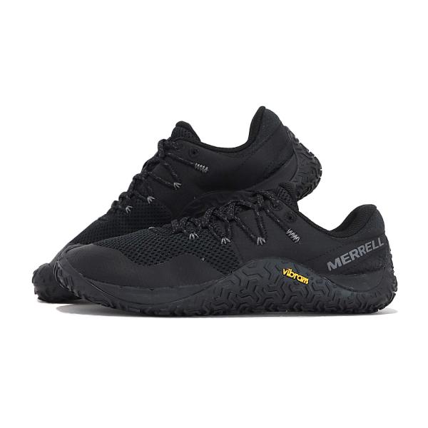 MERRELL メレル TRAIL GLOVE 7 トレイルグローブ7 スニーカー BLACK ( ブラック 黒 メンズ トレーニングシューズ メッシュ アウトドア スポーツ J037151 )_1