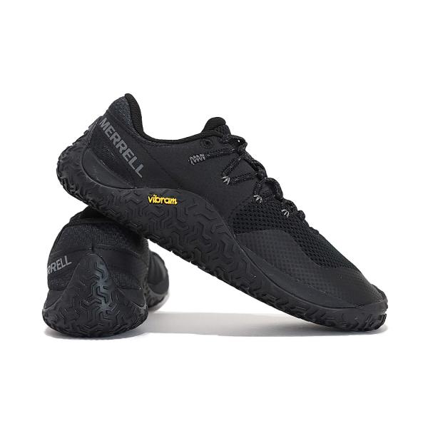 MERRELL メレル TRAIL GLOVE 7 トレイルグローブ7 スニーカー BLACK ( ブラック 黒 メンズ トレーニングシューズ メッシュ アウトドア スポーツ J037151 )_8