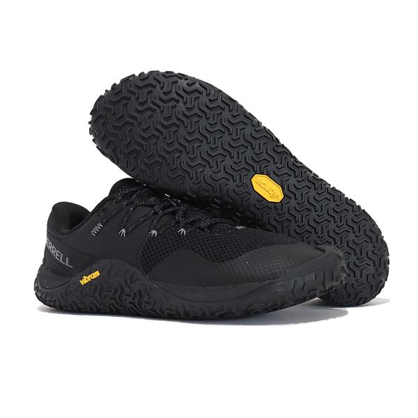 MERRELL メレル TRAIL GLOVE 7 トレイルグローブ7 スニーカー BLACK ( ブラック 黒 メンズ トレーニングシューズ メッシュ アウトドア スポーツ J037151 )_9