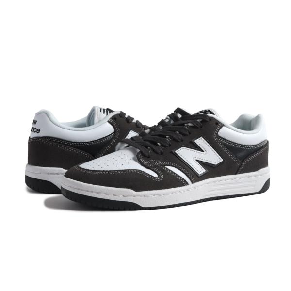 海外限定 NEW BALANCE ニューバランス ヌメリック 480 スニーカー NM480BAB BLACKCEMENT/WHITE ( 日本未発売 ホワイト ブラック 黒 メンズ スケートシューズ )_9
