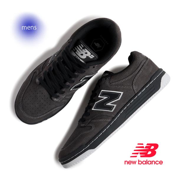 海外限定 NEW BALANCE ニューバランス ヌメリック 480 スニーカー NM480CSS DARKGREY/BLACKCEMENT 日本未発売 グレー ブラック 黒 メンズ スケートシューズ