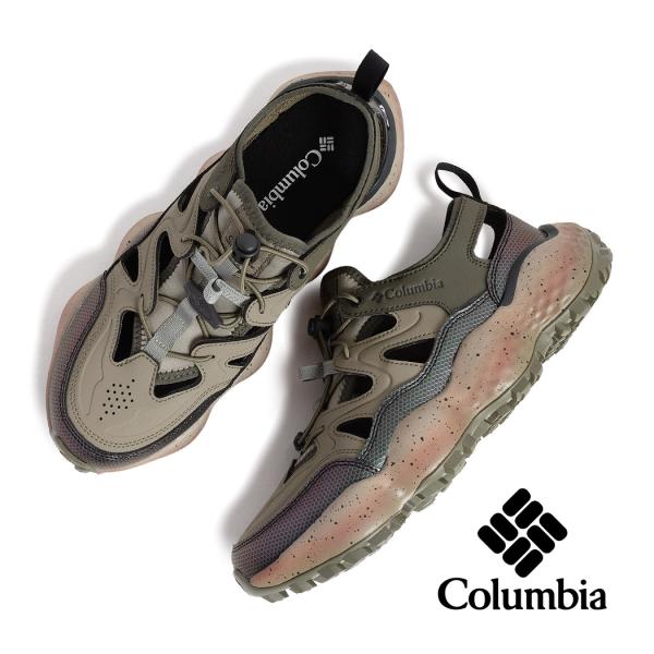Columbia コロンビア スライブ リバイブ シャンダル サンダル THRIVE REVIVE SHANDAL SANDAL STONE GREEN 緑 メンズ YM8908-397