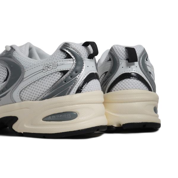 NEW BALANCE ニューバランス 530 スニーカー U530ESA SILVER METALLIC ( ホワイト シルバー レディース ウィメンズ 373 327 997 576 996 )