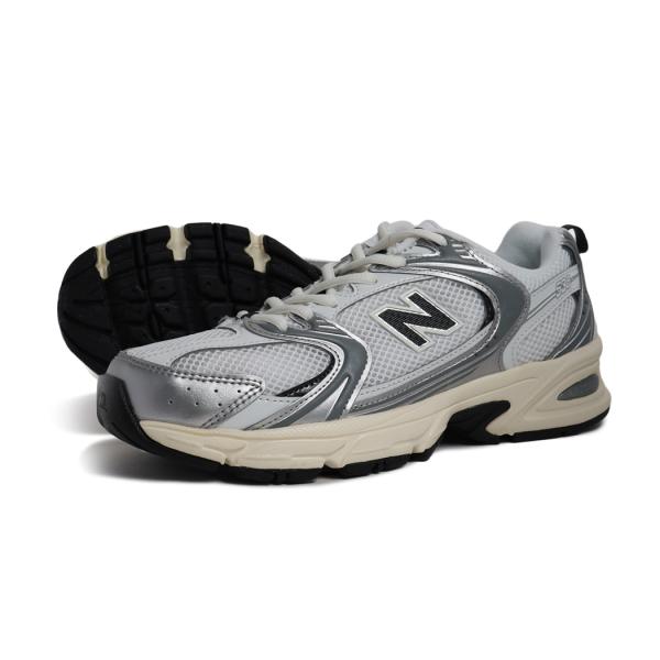 NEW BALANCE ニューバランス 530 スニーカー U530ESA SILVER METALLIC ( ホワイト シルバー レディース ウィメンズ 373 327 997 576 996 )