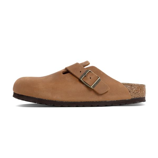 BIRKENSTOCK ビルケンシュトック BOSTON ボストン サンダル REGULAR FIT COGNAC ( ブラウン 茶色 メンズ スエード レザー レギュラー幅 1028179 )_1