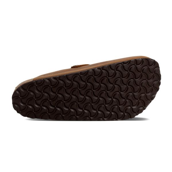 BIRKENSTOCK ビルケンシュトック BOSTON ボストン サンダル REGULAR FIT COGNAC ( ブラウン 茶色 メンズ スエード レザー レギュラー幅 1028179 )_2