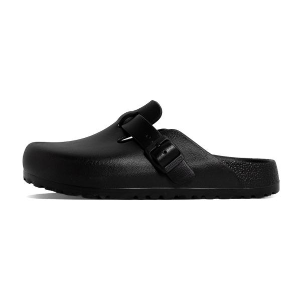 BIRKENSTOCK ビルケンシュトック BOSTON ボストン サンダル REGULAR FIT BLACK ( ブラック 黒 メンズ スエード レギュラー幅 1002314 )_1