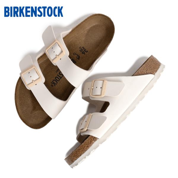 BIRKENSTOCK ビルケンシュトック ARIZONA アリゾナ バックル サンダル NARROW FIT WHITE ( ホワイト 白 メンズ エッグシェル ナロー幅 1027339 )