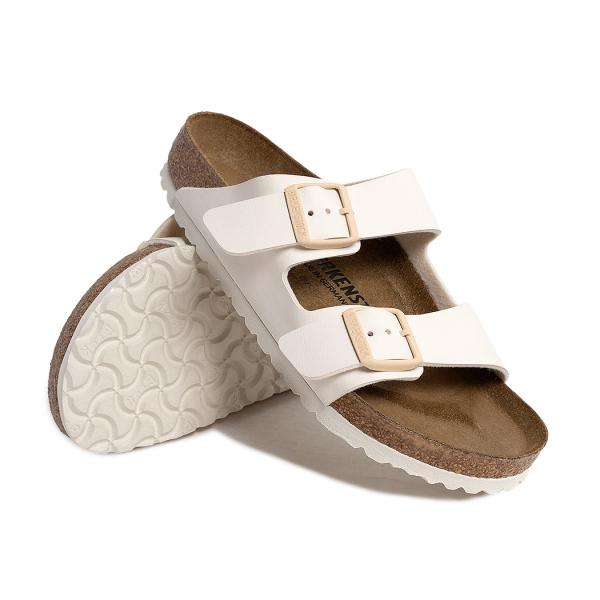 BIRKENSTOCK ビルケンシュトック ARIZONA アリゾナ バックル サンダル NARROW FIT WHITE ( ホワイト 白 メンズ エッグシェル ナロー幅 1027339 )_5