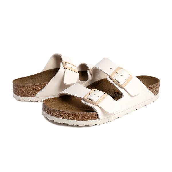 BIRKENSTOCK ビルケンシュトック ARIZONA アリゾナ バックル サンダル NARROW FIT WHITE ( ホワイト 白 メンズ エッグシェル ナロー幅 1027339 )_6