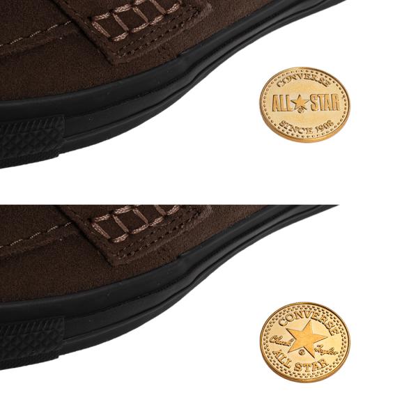 CONVERSE コンバース ローファー スニーカー ALL STAR オールスター コイン COINLOAFER SU BROWN ( レザー メンズ スエード 31316670 )_1