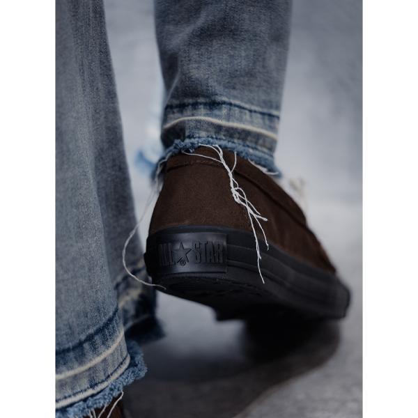 CONVERSE コンバース ローファー スニーカー ALL STAR オールスター コイン COINLOAFER SU BROWN ( レザー メンズ スエード 31316670 )_2