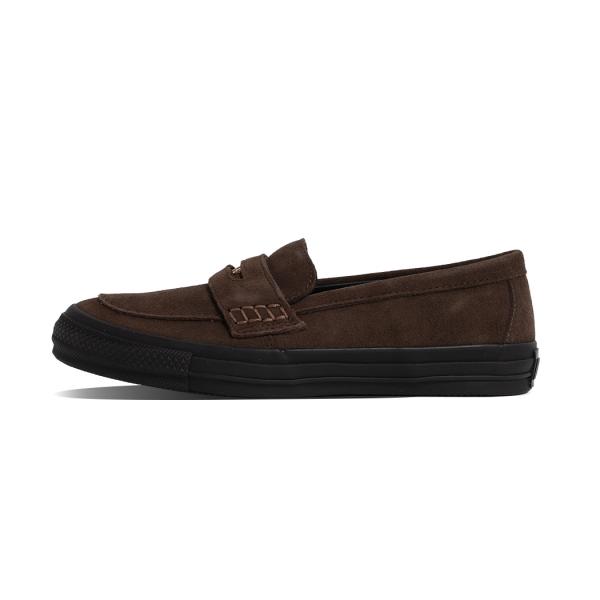 CONVERSE コンバース ローファー スニーカー ALL STAR オールスター コイン COINLOAFER SU BROWN ( レザー メンズ スエード 31316670 )_3