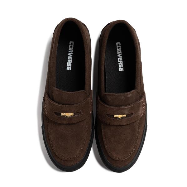 CONVERSE コンバース ローファー スニーカー ALL STAR オールスター コイン COINLOAFER SU BROWN ( レザー メンズ スエード 31316670 )_6