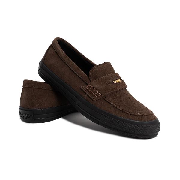 CONVERSE コンバース ローファー スニーカー ALL STAR オールスター コイン COINLOAFER SU BROWN ( レザー メンズ スエード 31316670 )_7