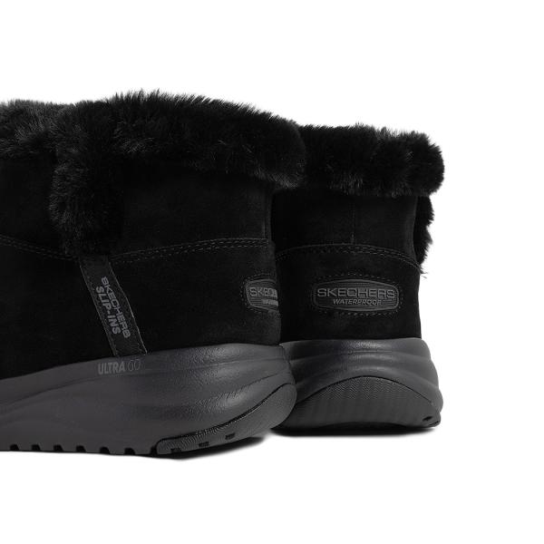 SKECHERS スケッチャーズ ムートン ブーツ オンザゴー ステラ ON-THE-GO STELLAR BOOTS BLACK 黒 レディース 防水 ハンズフリー 菜々緒着用 144740BBK_2
