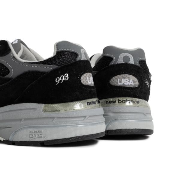 NEW BALANCE ニューバランス 993 スニーカー Made in USA WR993BK BLACK ( アメリカ製 米国製 ブラック 黒 レディース ウィメンズ 990 991 992 )_2