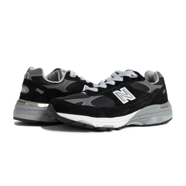 NEW BALANCE ニューバランス 993 スニーカー Made in USA WR993BK BLACK ( アメリカ製 米国製 ブラック 黒 レディース ウィメンズ 990 991 992 )_6