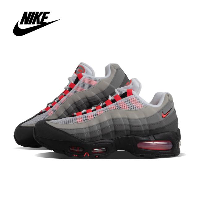 NIKE ナイキ エア マックス 95 AIR MAX BIG BUBBLE ビッグバブル スニーカー SOLAR RED ( 97 レッド 赤 ホワイト 白 メンズ 黒 IM7410-001 )