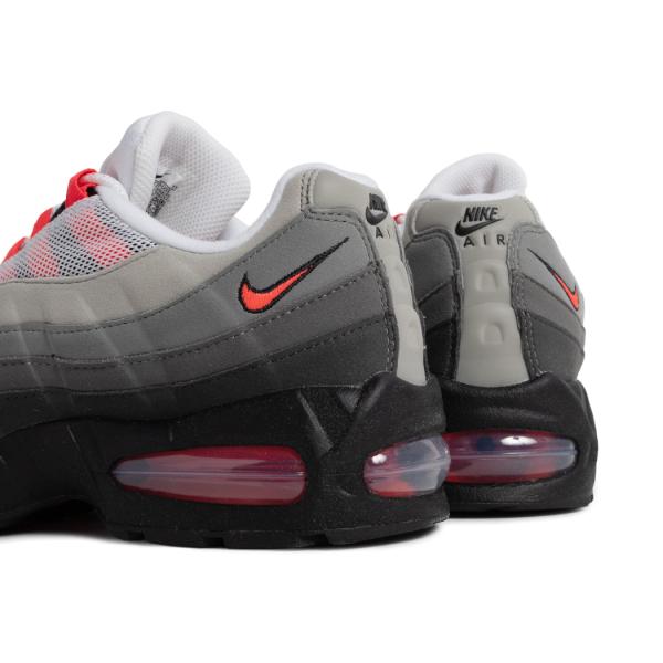 NIKE ナイキ エア マックス 95 AIR MAX BIG BUBBLE ビッグバブル スニーカー SOLAR RED ( 97 レッド 赤 ホワイト 白 メンズ 黒 IM7410-001 )_2