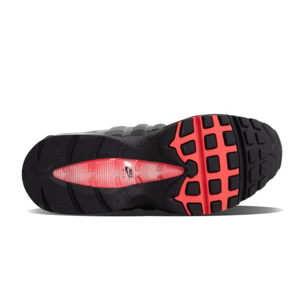 NIKE ナイキ エア マックス 95 AIR MAX BIG BUBBLE ビッグバブル スニーカー SOLAR RED ( 97 レッド 赤 ホワイト 白 メンズ 黒 IM7410-001 )_3