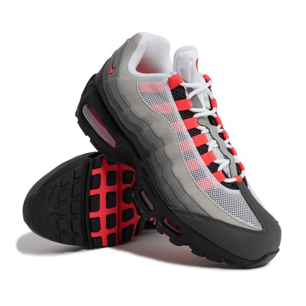 NIKE ナイキ エア マックス 95 AIR MAX BIG BUBBLE ビッグバブル スニーカー SOLAR RED ( 97 レッド 赤 ホワイト 白 メンズ 黒 IM7410-001 )_5