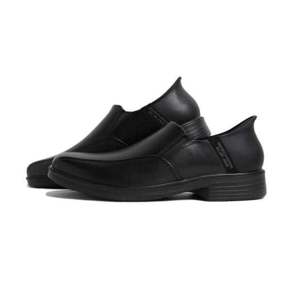 SKECHERS スケッチャーズ 革靴 ビジネスシューズ キャスウェル フラントーネ スニーカー Slip-ins CASWELL BLACK ( 黒 スリップインズシリーズ 205169BLK )_6