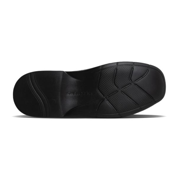 SKECHERS スケッチャーズ 革靴 ビジネスシューズ キャスウェル アルフィー スニーカー Slip-ins CASWELL BLACK ブラック 黒 スリップインズシリーズ 205220BLK_3
