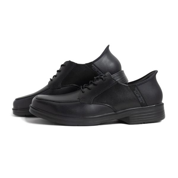 SKECHERS スケッチャーズ 革靴 ビジネスシューズ キャスウェル アルフィー スニーカー Slip-ins CASWELL BLACK ブラック 黒 スリップインズシリーズ 205220BLK_6