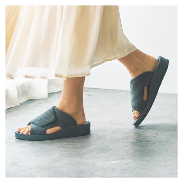 SIDAS シダス ウチッパ サンダル スリッパ UTIPPA CORDUROY CHARCOAL