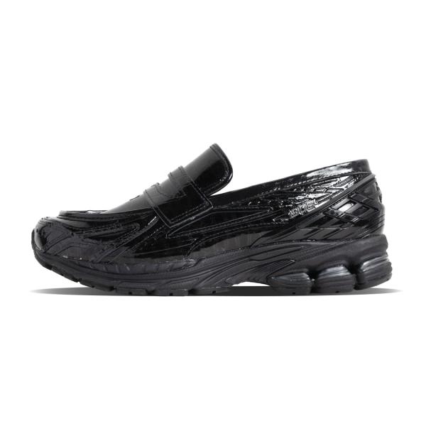 NEW BALANCE ニューバランス 1906 ローファー クロコ スニーカー U1906LCR BLACK CROC ( ブラック 黒 ワニ革 クロコダイル メンズ 2002 パテント )_1