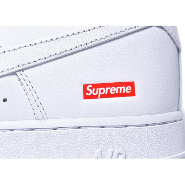 NIKE AIR FORCE 1 LOW / SUPREME WHITE × RED ナイキ エアフォース 1 シュプリーム スニーカー ( 白 ホワイト メンズ CU9225-100 )_7