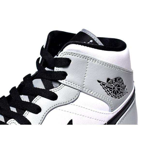 NIKE AIR JORDAN 1 MID LIGHT SMOKE GREY ナイキ エア