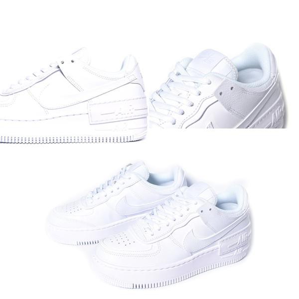 NIKE W AIR FORCE 1 SHADOW TRIPLE WHITE ナイキ ウィメンズ エアフォース 1 シャドウ スニーカー ( 白 レディース 厚底 CI0919-100 )