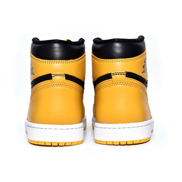 NIKE AIR JORDAN 1 HIGH OG POLLEN ナイキ エア ジョーダン 1 ハイ スニーカー ( ポラン 黒 ブラック 黄色 イエロー メンズ 555088-701 )_3