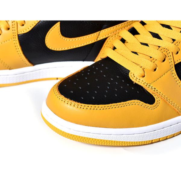 NIKE AIR JORDAN 1 HIGH OG POLLEN ナイキ エア ジョーダン 1 ハイ スニーカー ( ポラン 黒 ブラック 黄色 イエロー メンズ 555088-701 )_5
