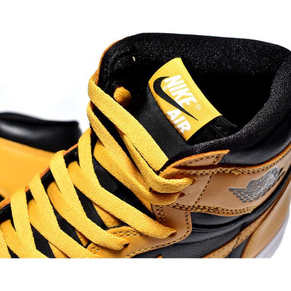 NIKE AIR JORDAN 1 HIGH OG POLLEN ナイキ エア ジョーダン 1 ハイ スニーカー ( ポラン 黒 ブラック 黄色 イエロー メンズ 555088-701 )_6