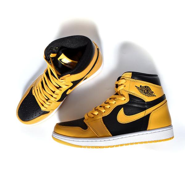 NIKE AIR JORDAN 1 HIGH OG POLLEN ナイキ エア ジョーダン 1 ハイ スニーカー ( ポラン 黒 ブラック 黄色 イエロー メンズ 555088-701 )_8