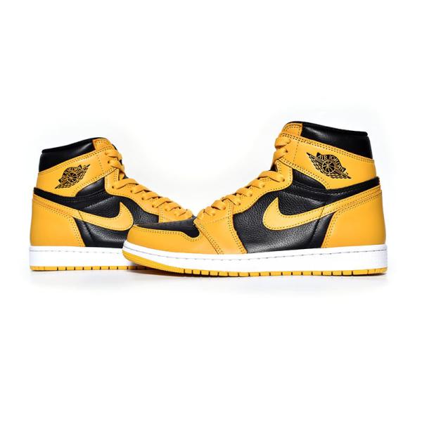 NIKE AIR JORDAN 1 HIGH OG POLLEN ナイキ エア ジョーダン 1 ハイ スニーカー ( ポラン 黒 ブラック 黄色 イエロー メンズ 555088-701 )_9
